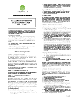 Règlement Service Assainissement 2025