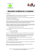 REGLEMENT GARDERIE 2024